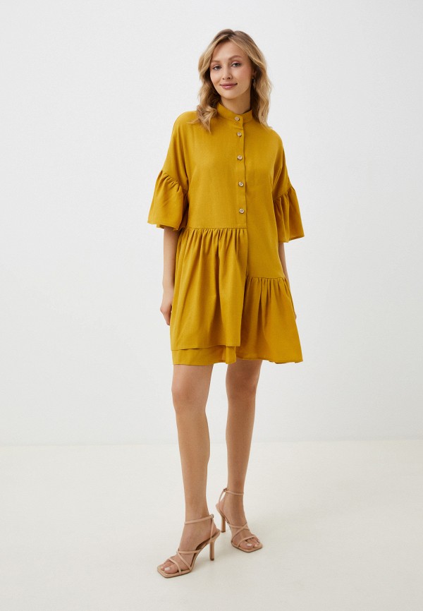 Платье LMP желтый, размер 46, фото 2