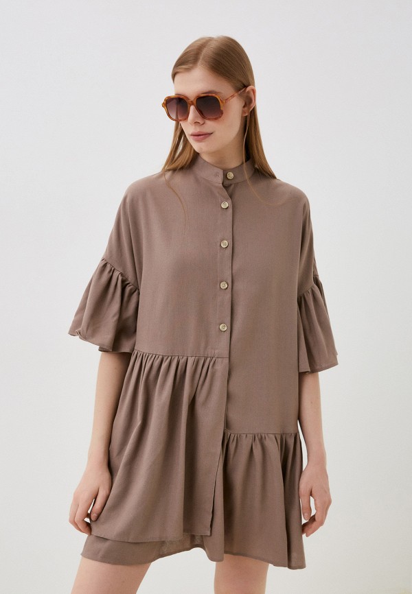 коричневый