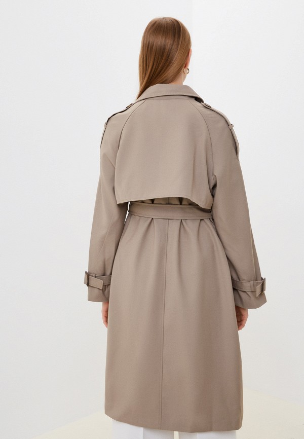 Плащ Vittoria Vicci бежевый, размер 48, фото 3