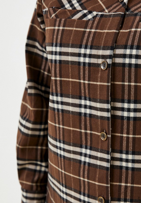 Рубашка Olsi коричневый, размер 70, фото 4