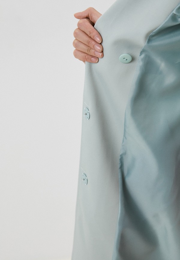 Плащ Avalon бирюзовый, размер 44, фото 4