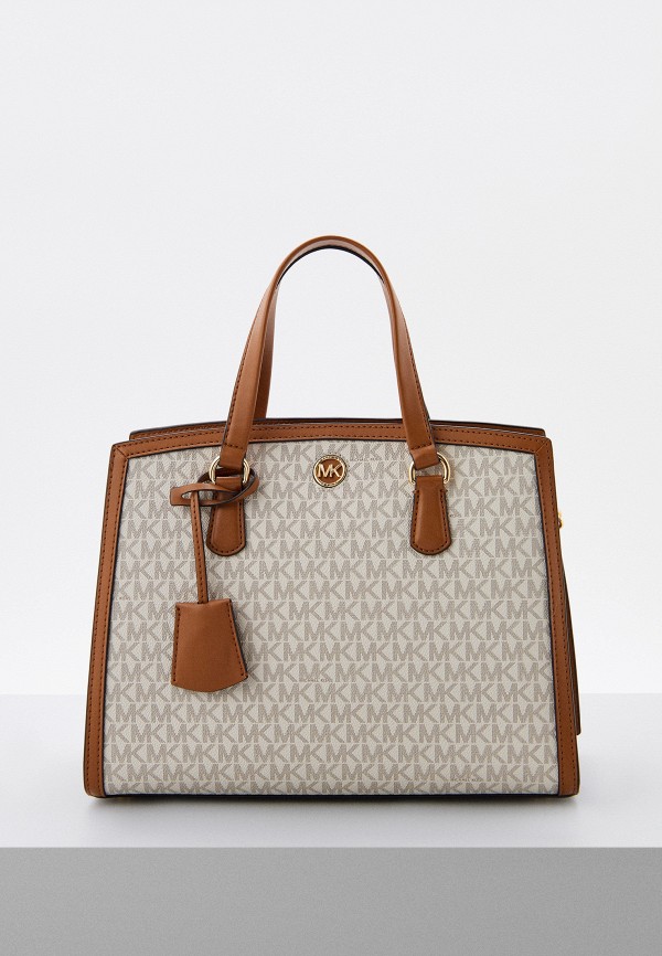 

Сумка и брелок Michael Michael Kors, Бежевый