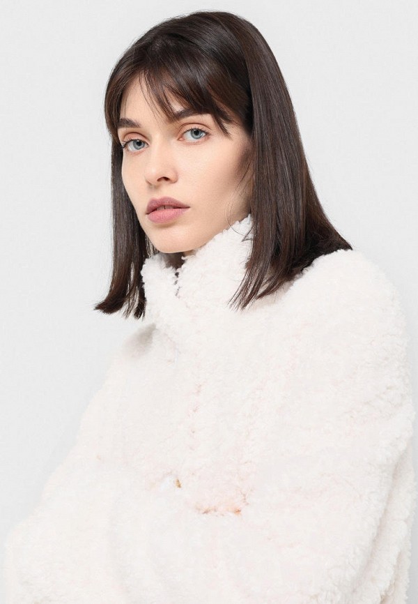 Шуба Alef белый, размер 46, фото 5