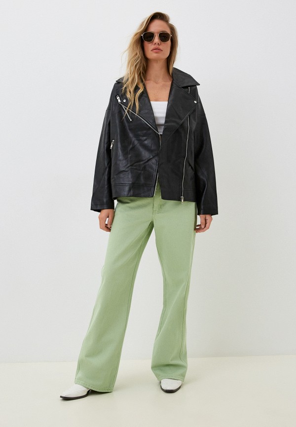 фото Куртка кожаная zolla