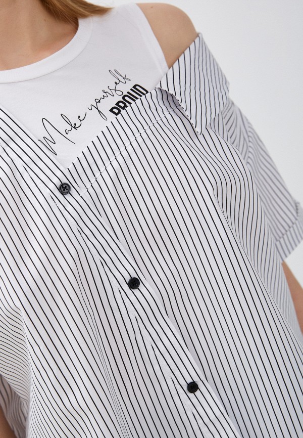 Рубашка Zolla белый, размер 42, фото 4