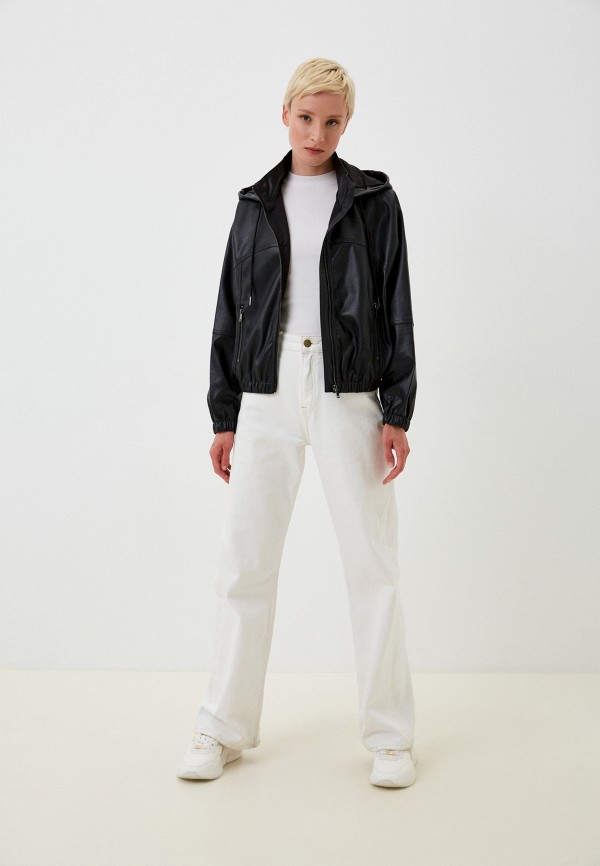 фото Куртка кожаная zolla