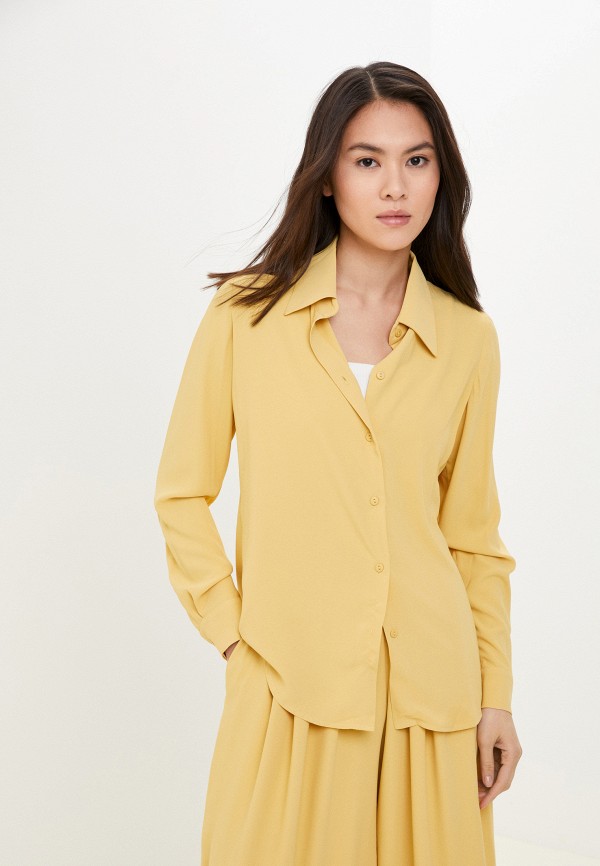 Блуза Viaville желтого цвета