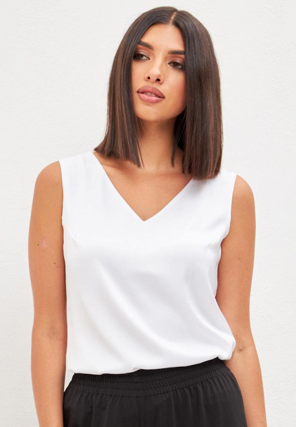 Топ Lacitta белый, размер 48, фото 5