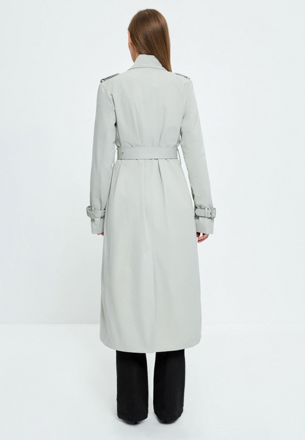 Плащ Zarina зеленый, размер 42, фото 3