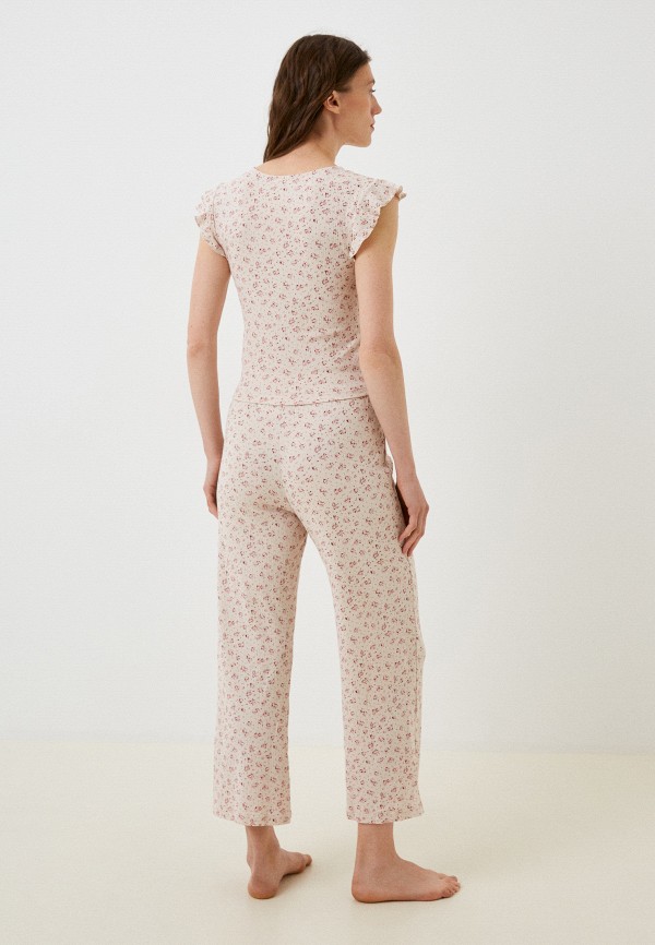 Пижама Indefini бежевый, размер 44, фото 3