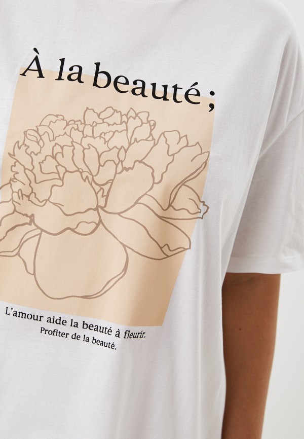 Футболка Modis белый, размер 58, фото 3