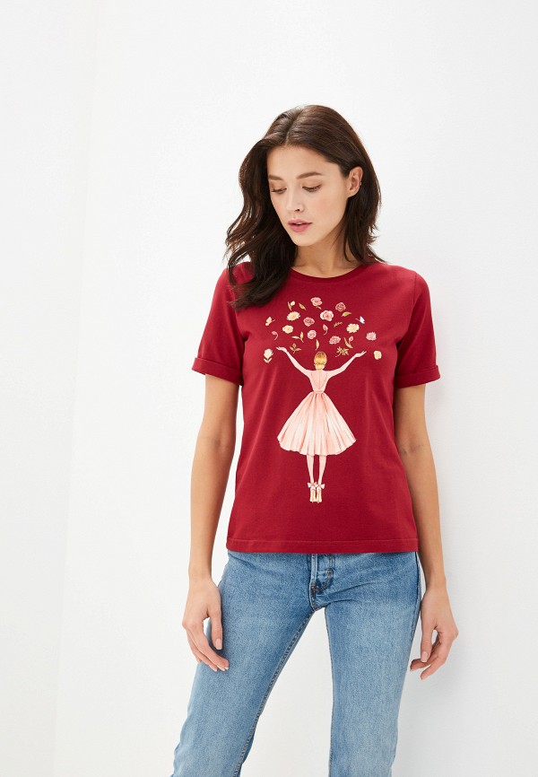 

Футболка Fashion.Love.Story, Бордовый