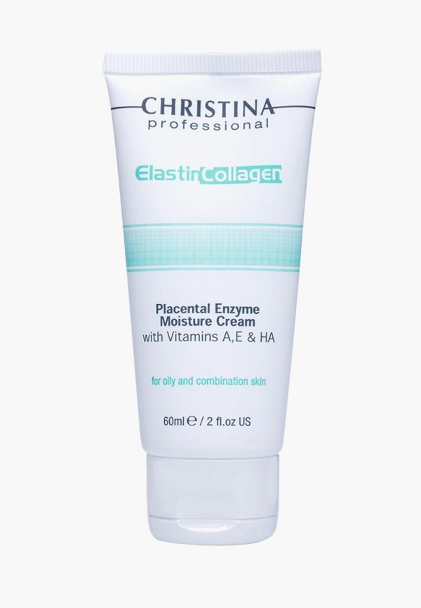 

Крем для лица Christina, Белый, Elastin Collagen Placental Enzyme Moisture Cream With Vit. A, E & HA 60 мл