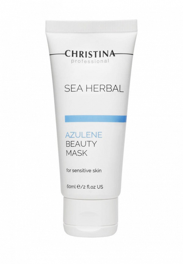 

Маска для лица Christina, Белый, Sea Herbal Beauty Mask Azulene 60 мл