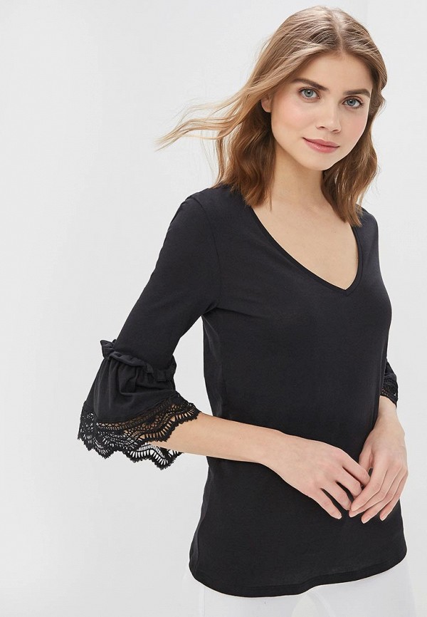 

Лонгслив Tezenis, Черный