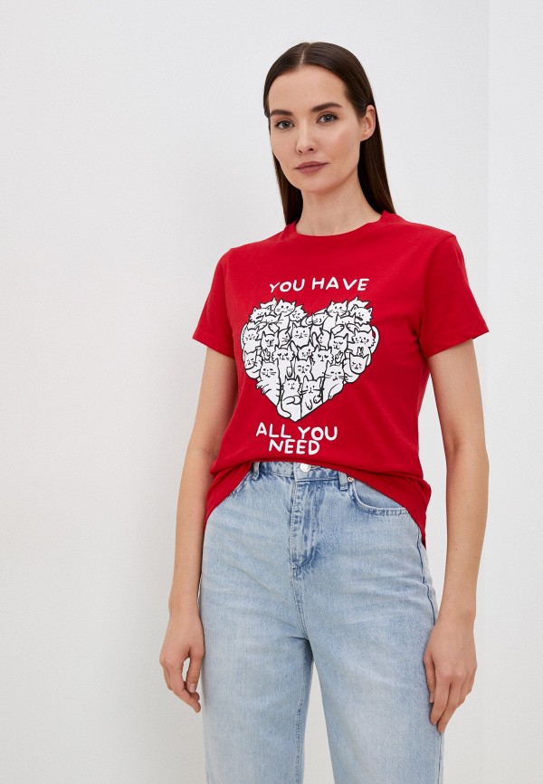 

Футболка Mavi, Красный, SHORT SLEEVE TOP