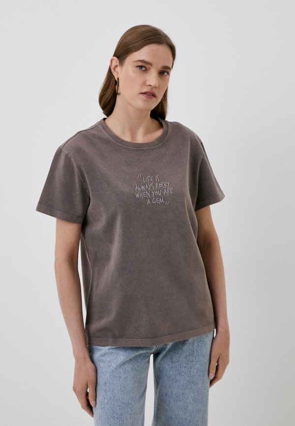 

Футболка Mavi, Коричневый, SHORT SLEEVE TOP