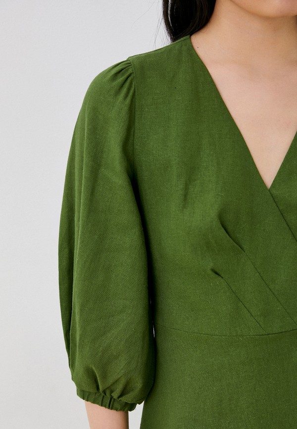 Платье Tobeone зеленый, размер 46, фото 4