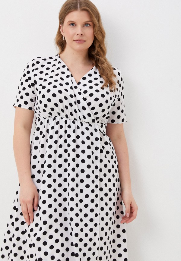 Платье Amandin белый, размер 48, фото 2