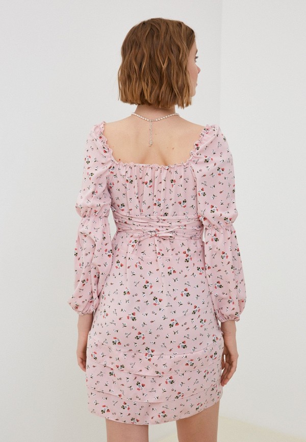 Платье Amandin розовый, размер 44, фото 3