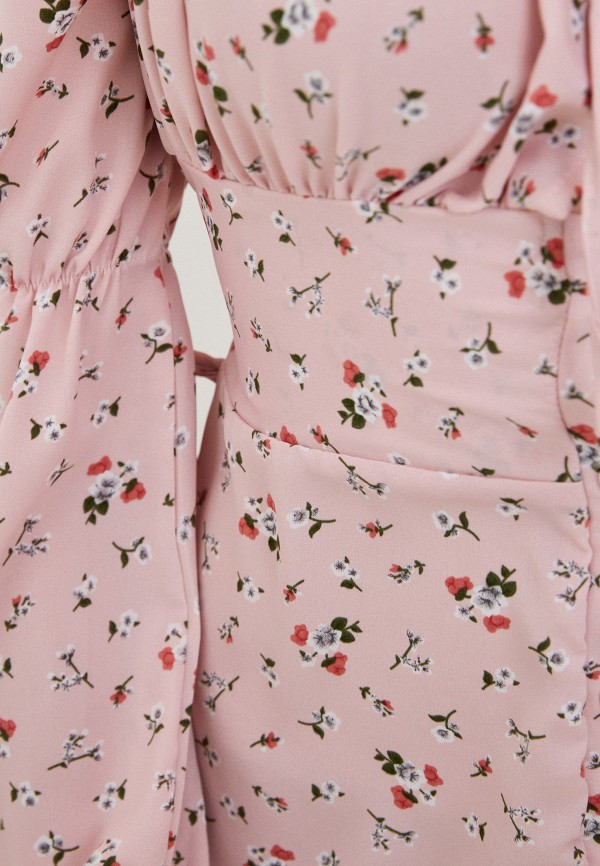 Платье Amandin розовый, размер 44, фото 4