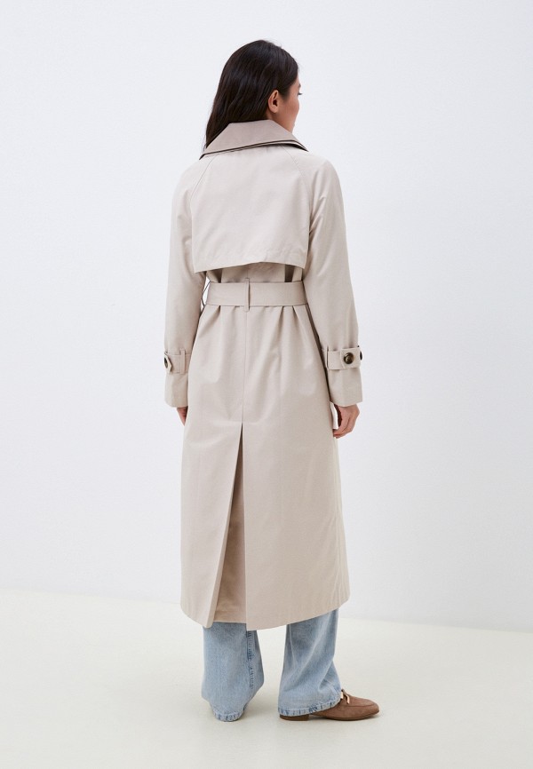 Плащ Tobeone бежевый, размер 44, фото 3