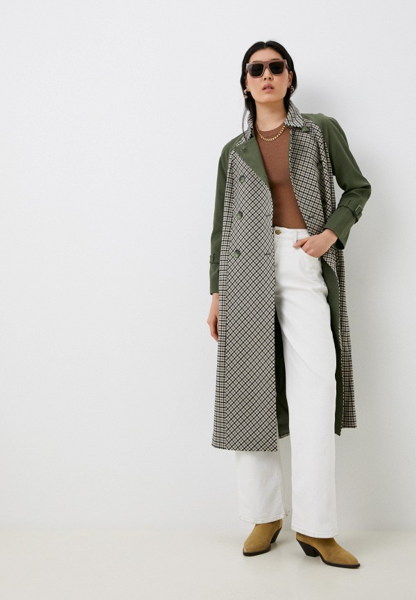 Плащ To Be One зеленый, размер 50, фото 2