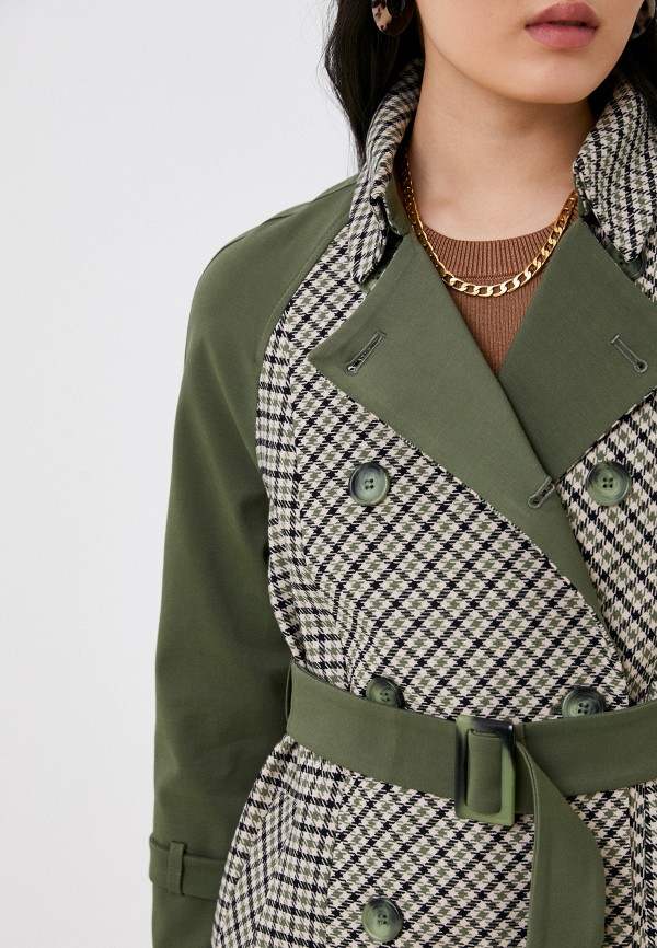 Плащ To Be One зеленый, размер 50, фото 5