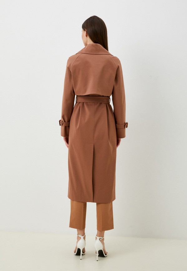 Плащ To Be One коричневый, размер 50, фото 3