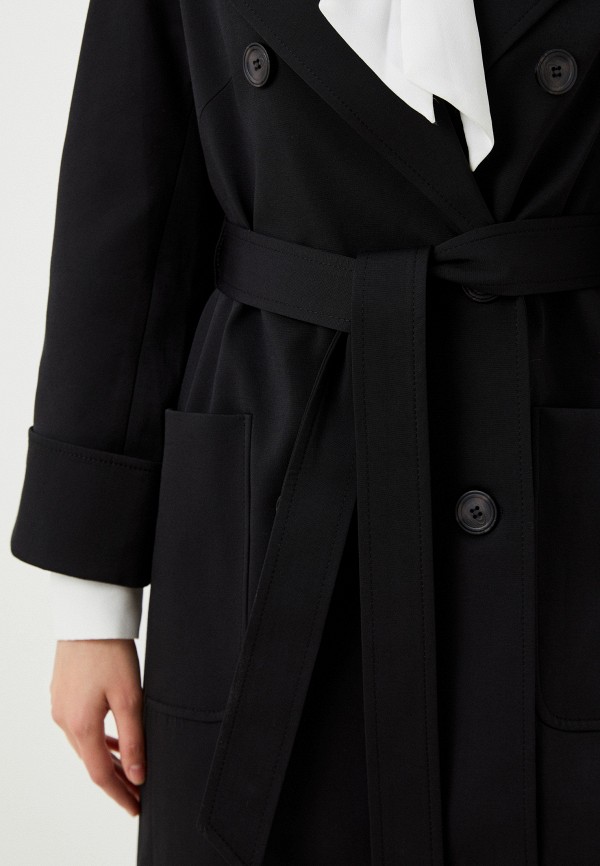 Плащ Tobeone черный, размер 44, фото 5