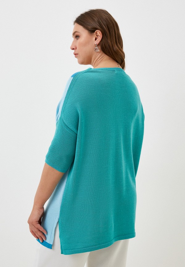 Пуловер Сиринга цвет Бирюзовый  Фото 3