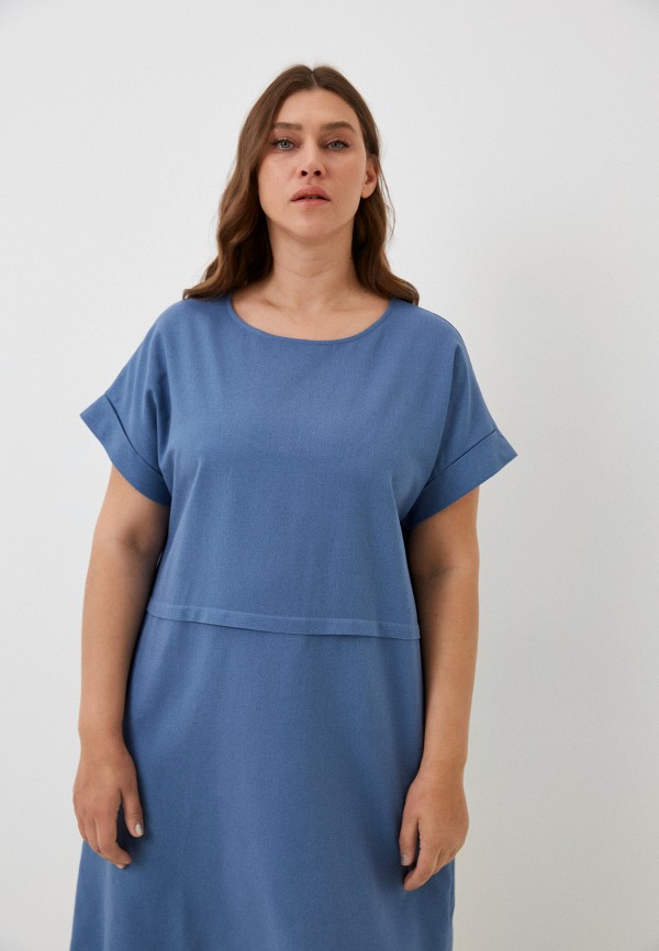 Платье Days синий, размер 50, фото 2