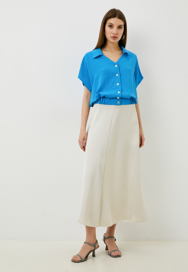 Блуза Mankato голубой, размер 52, фото 2