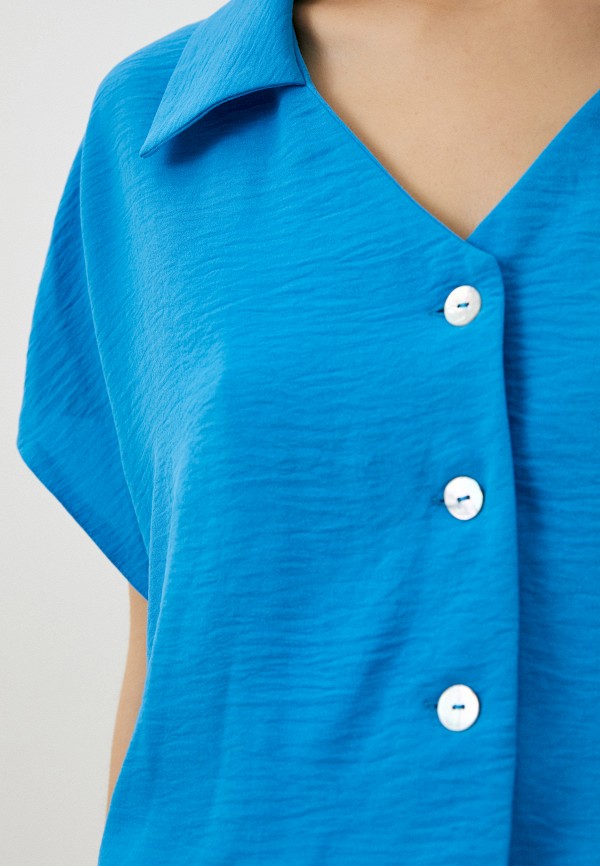 Блуза Mankato голубой, размер 52, фото 4