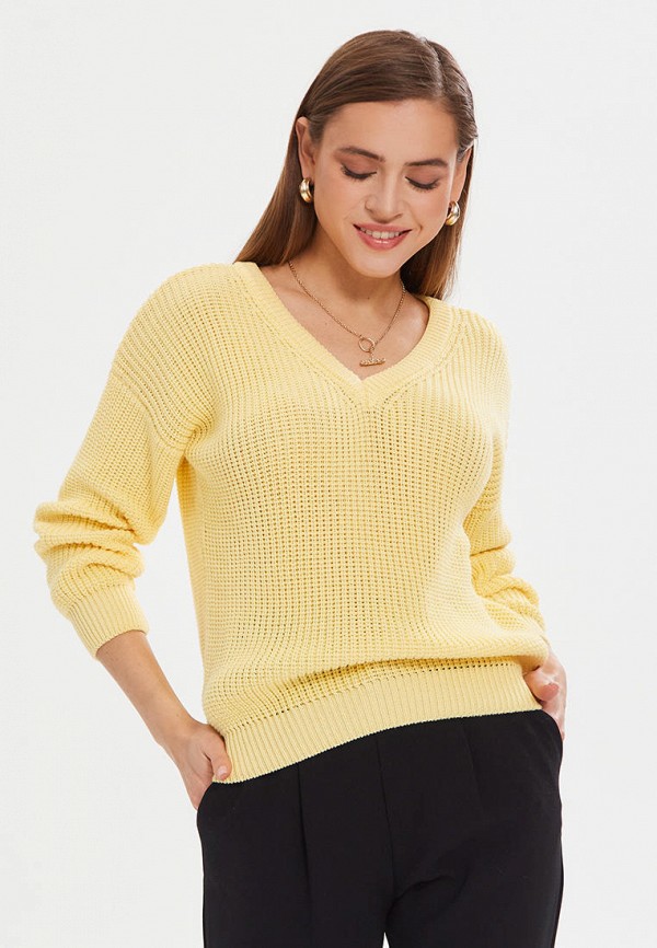 Пуловер Diana Delma цвет Желтый  Фото 5