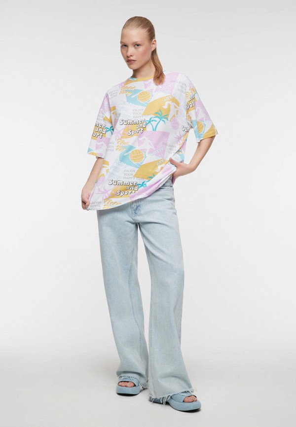 Футболка Befree разноцветный, размер 46, фото 2