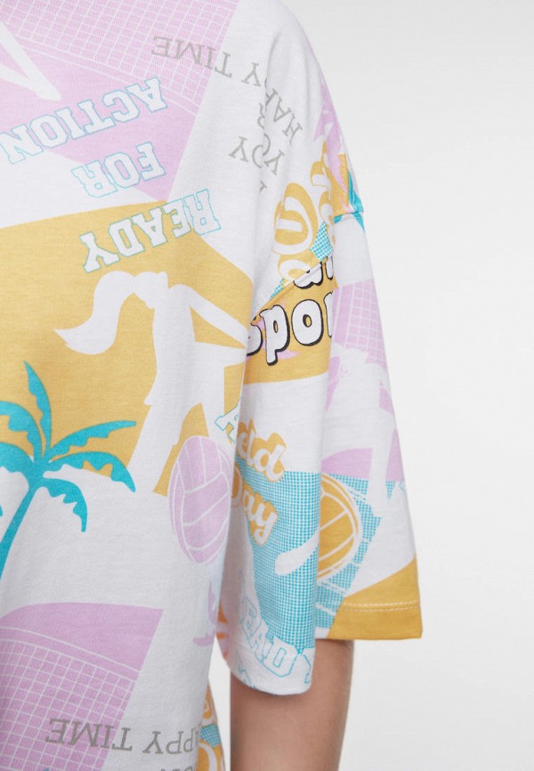 Футболка Befree разноцветный, размер 46, фото 5