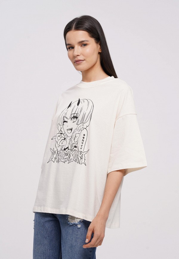 Футболка Твое бежевый, размер 42, фото 4