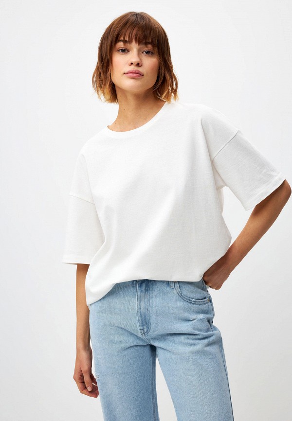 

Футболка Sela, Белый, IRMA OVERSIZE FIT