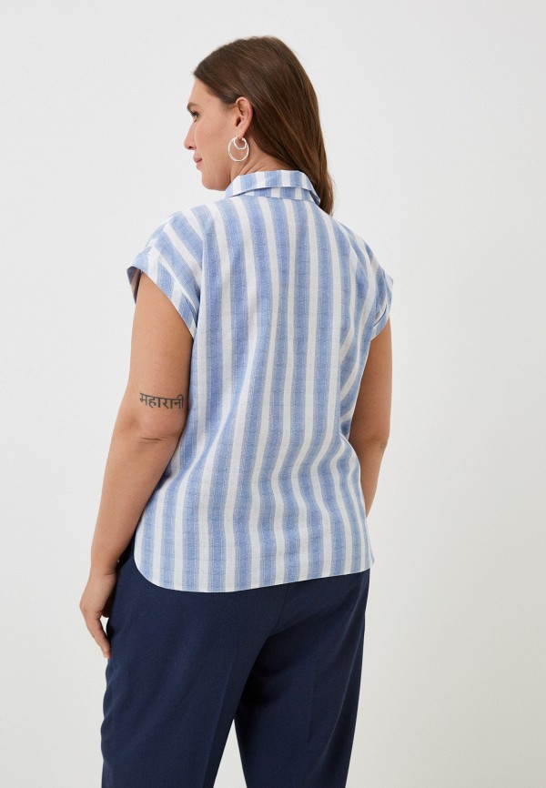 Рубашка Adele Fashion голубой, размер 52, фото 3