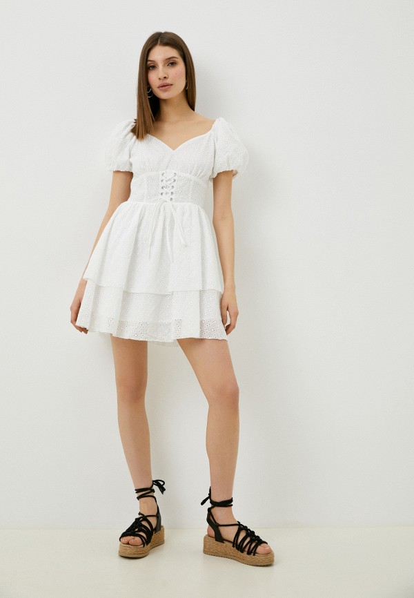 Платье Valoris белый, размер 42, фото 2