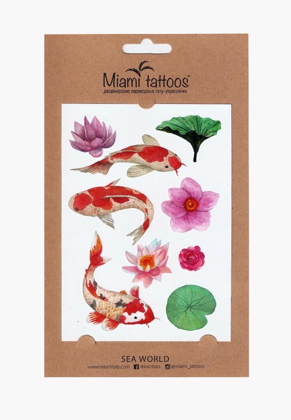 

Временные татуировки Miami Tattoos, Мультиколор