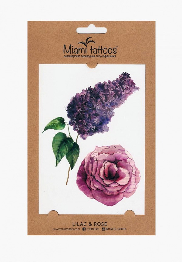 

Временные татуировки Miami Tattoos, Разноцветный