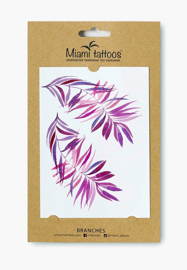

Временные татуировки Miami Tattoos, Мультиколор, Miami Tattoos MP002XW01OYV