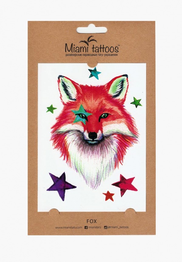 

Временные татуировки Miami Tattoos, Разноцветный