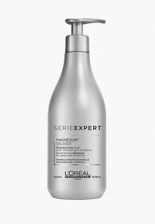 

Шампунь L'Oreal Professionnel, Серый, SILVER 500 мл