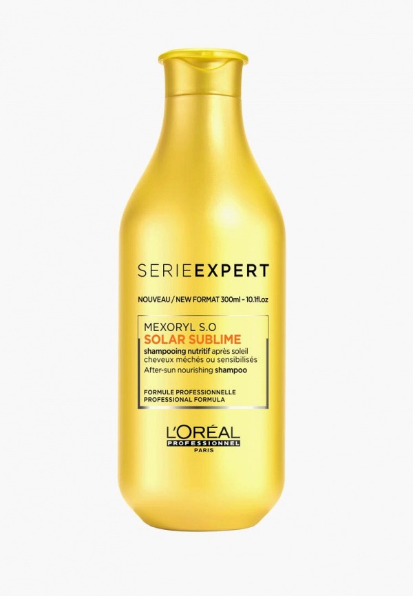 

Шампунь L'Oreal Professionnel, Желтый, Serie Expert SOLAR SUBLIME 300 мл