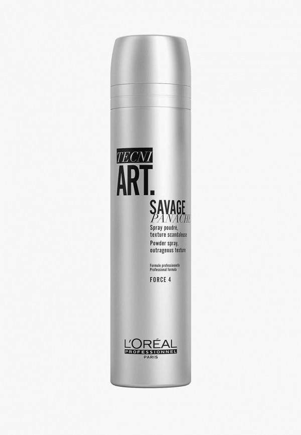 

Спрей для укладки L'Oreal Professionnel, Серебряный, Tecni.Art SAVAGE PANACHE С пудровой текстурой для непревзойдённого объёма 250 мл