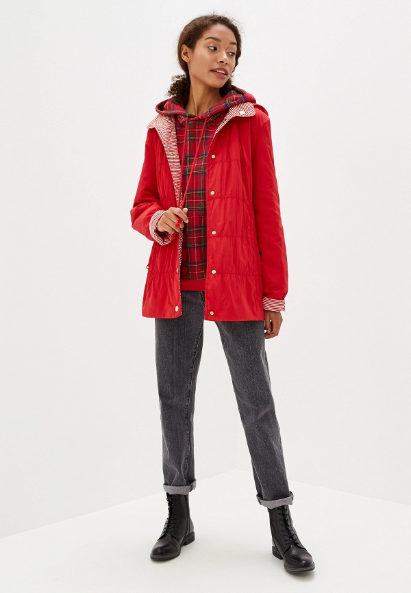 Куртка утепленная Dixi-Coat цвет красный  Фото 3