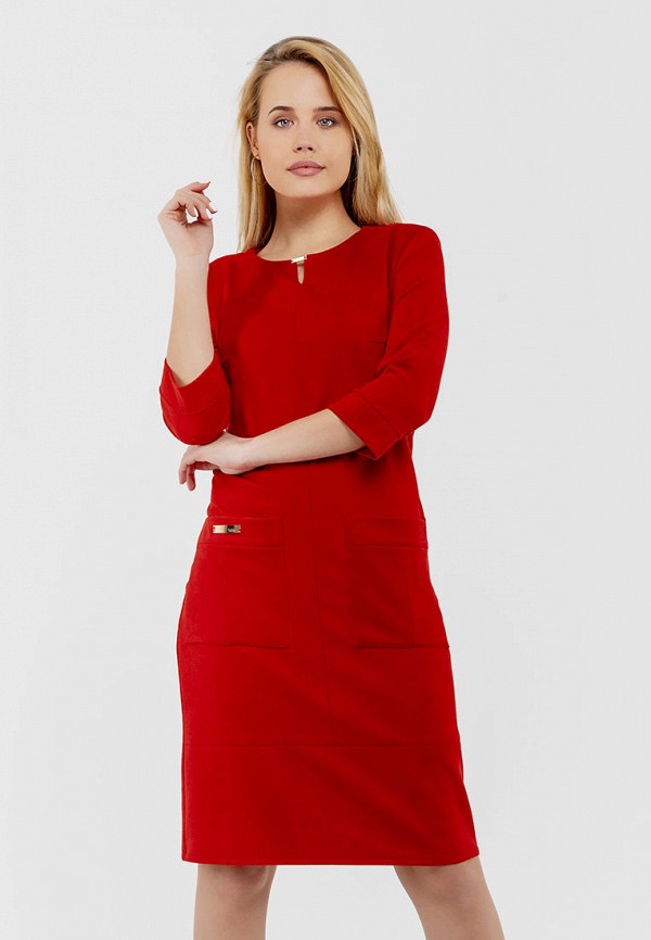 

Платье Modniy Oazis, Красный, Suede